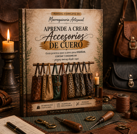 Combo Accesorios de Cuero 3x1 + 3 Super Bonos